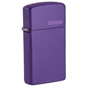 Зажигалка с покрытием Purple Matte, латунь/сталь, фиолетовая, матовая Zippo 1637ZL GS