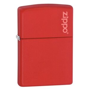 Зажигалка Zippo "Classic" красная, матовая, 36x12x56 мм