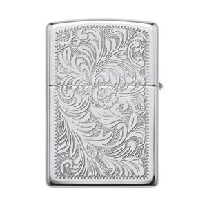 Зажигалка ZIPPO Venetian High Polish Chrome