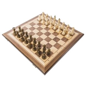 Zeynalyan Шахматы Турнирные-1 коричневый игровая доска в комплекте