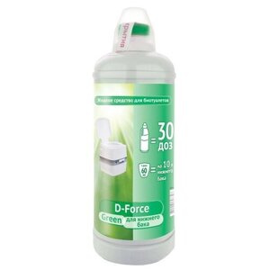 Жидкость D-Force Green 1,8л для нижнего бака