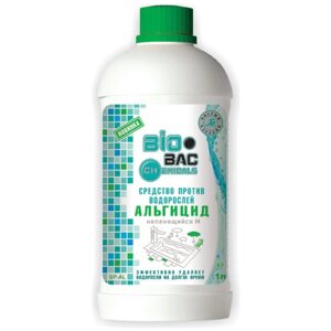 Жидкость для бассейна BioBac Альгицид непенящийся M BP-AL, 1 л
