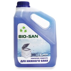 Жидкость для нижнего бака биотуалета Bio-San 2л