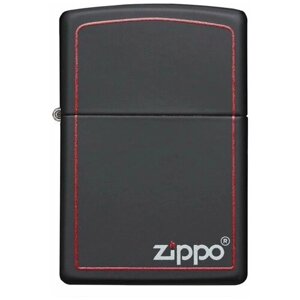 Zippo Classic зажигалка бензиновая Black Matte 1 шт. 60 мл 60 г
