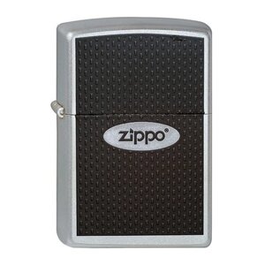 Zippo Classic зажигалка бензиновая Zippo Oval Satin Chrome 60 мл 56.7 г