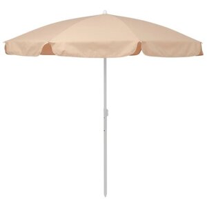 Зонт пляжный "викэнд 32" с регулировкой по высоте, d 2,0 м, бежевый