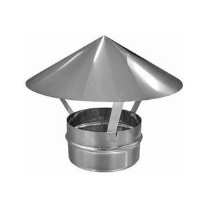 Зонт вентиляционный d130 из оцинкованной стали