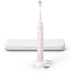Звуковая зубная щетка Philips Sonicare 3100 HX3673, розовый