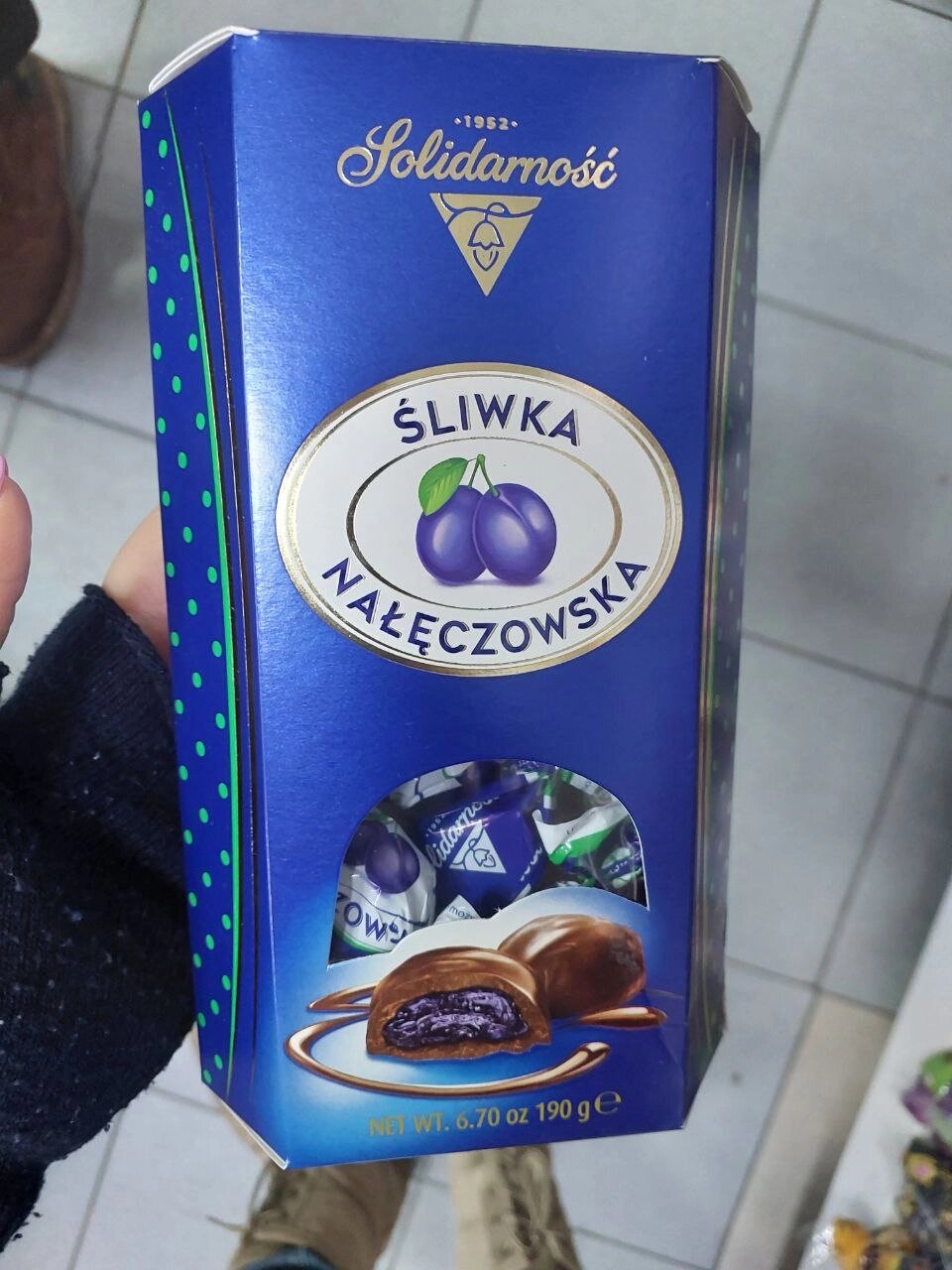 Чернослив в шоколаде Sliwka Naleczowska, 190г от компании choko-city - фото 1