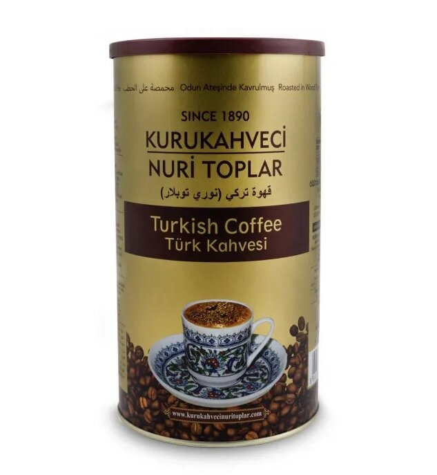 Молотый кофе Kurukahveci Nuri Toplar на древесных углях 250 гр от компании choko-city - фото 1