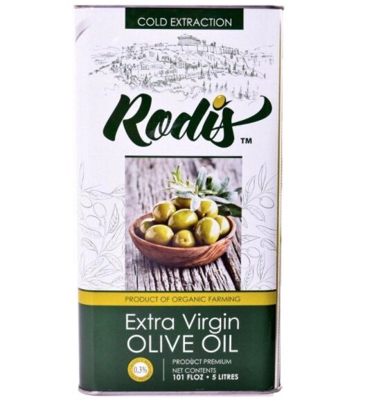 Оливковое масло для салатов Extra Virgin Rodis 1л от компании choko-city - фото 1