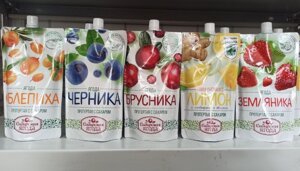 Протертые ягоды с сахаром 280 гр в Краснодарском крае от компании choko-city