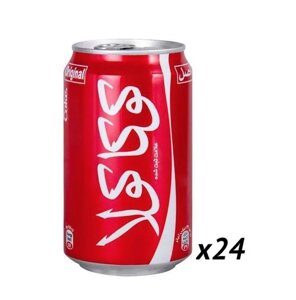Газированный напиток Coca-Cola (ЖБ) Иран 0,33 л 24 шт.