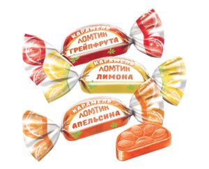 Конфеты Яшкино «Ломтик цитрусовый микс» 1 кг в Краснодарском крае от компании choko-city