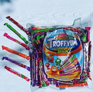 Жевательные конфеты Troffyum ПАЛОЧКИ микс 6 вкусов в Краснодарском крае от компании choko-city