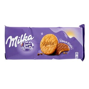 Овсяное печенье облитое молочным шоколадом Milka Choco Grains 126 гр