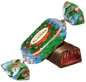 Желейные конфеты со вкусом барбариса Красный Октябрь 1 кг