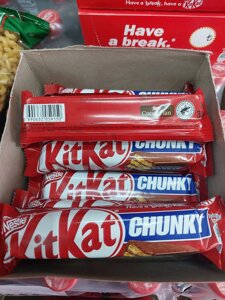 Шоколад KitKat “Chunky” с арахисом 12 штук, Турция