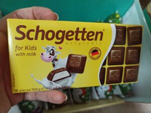Шоколад Schogetten for kids 100 гр в Краснодарском крае от компании choko-city