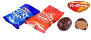 Конфеты шоколадные Фонарики с вареной сгущенкой Рот-Фронт 1 кг