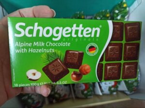Шоколад Schogetten alpine milk hazelnuts 100 гр в Краснодарском крае от компании choko-city