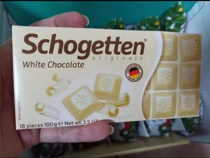 Шоколад Schogetten white chocolate 100 гр