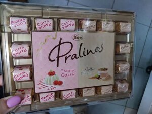 Шоколадные конфеты Vobro Pralines Panna Cotta с малиной 290 гр.