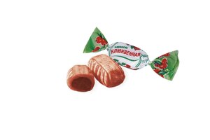 Карамельные конфеты Клюква Бабаевский 1 кг