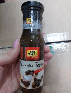 Соус Real Thai для жарки Черный перец, 170 гр