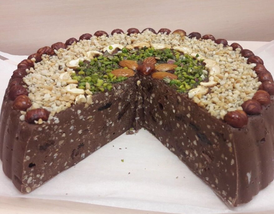 Торт-халва Шоколадная 2,25 кг от компании choko-city - фото 1