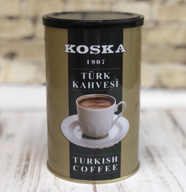 Турецкий кофе "KOSKA" с крепким вкусом Turk Kahvesi 250г от компании choko-city - фото 1