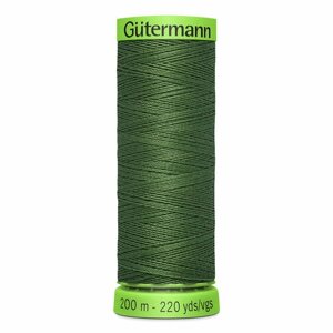 02 Нить Extra Fine 150/200 м для особо деликатных материалов, 100% полиэстер Gutermann 744581 (920 защитный хаки), 5 шт