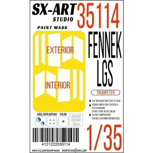 35114SX Окрасочная маска Fennek LGS (Trumpeter)