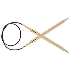 35356 Спицы круговые 9.00 mm-120 cm Basix Birch Wood Knit Pro