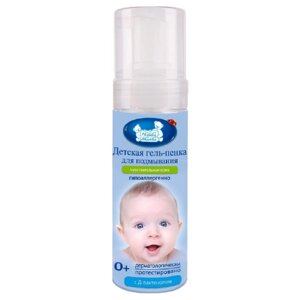 3716-1 Детская гель-пенка для подмывания младенцев для чувствительной и проблемной кожи "Наша Мама"200мл