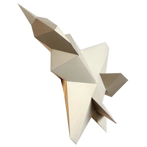 3D конструктор оригами набор для сборки полигональной фигуры "Истребитель" от компании М.Видео - фото 1