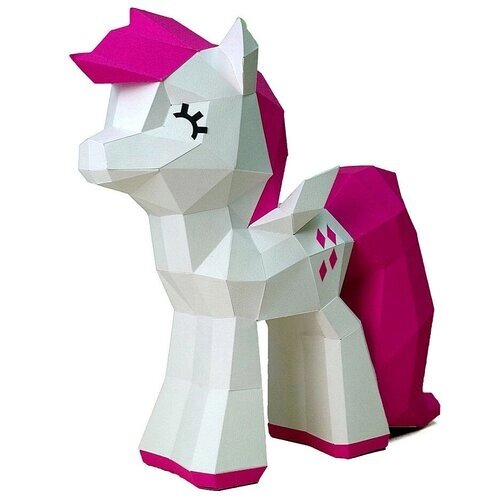 3D-конструктор оригами Paperraz "Милая Пони Виолетта" от компании М.Видео - фото 1
