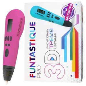 3D ручка Funtastique PRO розовый