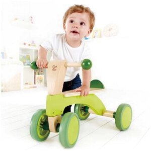 4-х колесный скутер - каталка для детей "Ралли", зеленый
