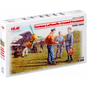 48085 ICM Наземный персонал ВВС Германии. 1939-1945 (1/48)