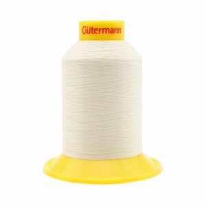 716936 Нить Maraflex 120/1500 м для эластичных, трикотажных материалов, 100% ПБТ Gutermann (001 молочный)