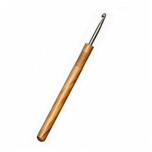 Addi 577-7 Крючок вязальный с ручкой из оливкового дерева 15см #577-7/8-15 Addi 8.0