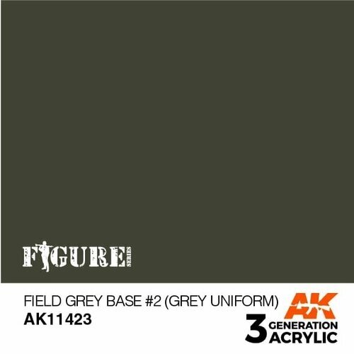 AK11423 Краска акриловая 3Gen Field Grey Base #2 (Grey Uniform) от компании М.Видео - фото 1
