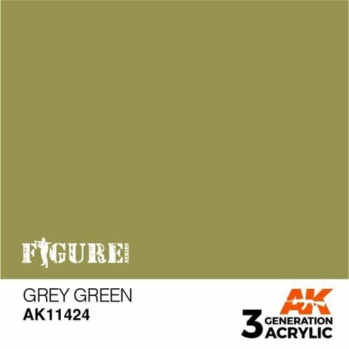 AK11424 Краска акриловая 3Gen Grey Green от компании М.Видео - фото 1