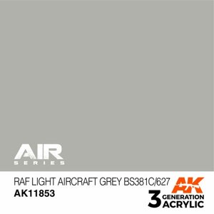 AK11853 Краска акриловая 3Gen RAF Light Aircraft Grey BS381C/627