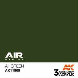 AK11909 Краска акриловая 3Gen AII Green