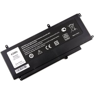 Аккумулятор для dell 15-7547 (11.1V 3840mah) p/n: 0PXR51 0YGR2v D2vf9 PXR51