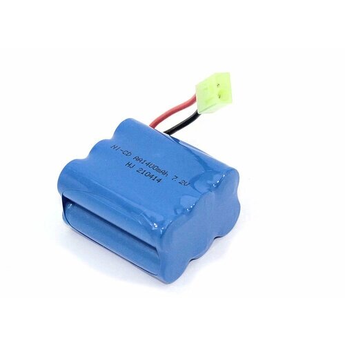 Аккумулятор для радиоуправляемой модели Ni-Cd 7.2V 1400 mAh AA Row разъем mini Tamiya от компании М.Видео - фото 1