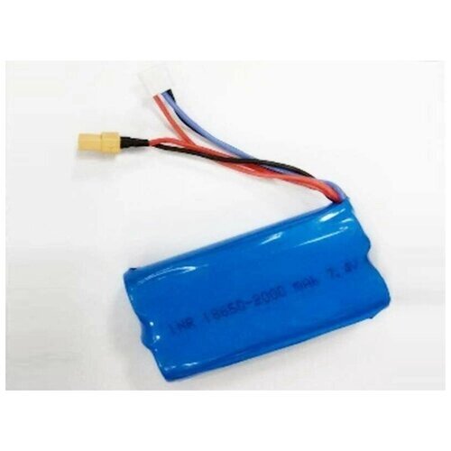 Аккумулятор Li-Po 2000mAh, 7.4V JST для Huina 1580, 1582, 1583 HUI NA TOYS HNB-80068 от компании М.Видео - фото 1