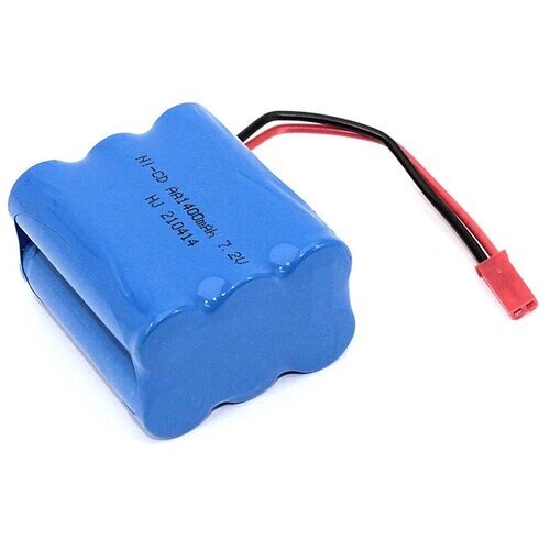 Аккумулятор Ni-Cd 7.2V 1400 mAh AA Row разъем JST (3+3) от компании М.Видео - фото 1